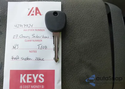 2007 Chevrolet Suburban 1500 Lt from USA, damaged, VIN 3GNFK16397G115382